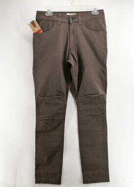 Off The Grid Trailblazer NWT Pants Mens 28x32 Dark Brown Taper Fit Cargo Utility